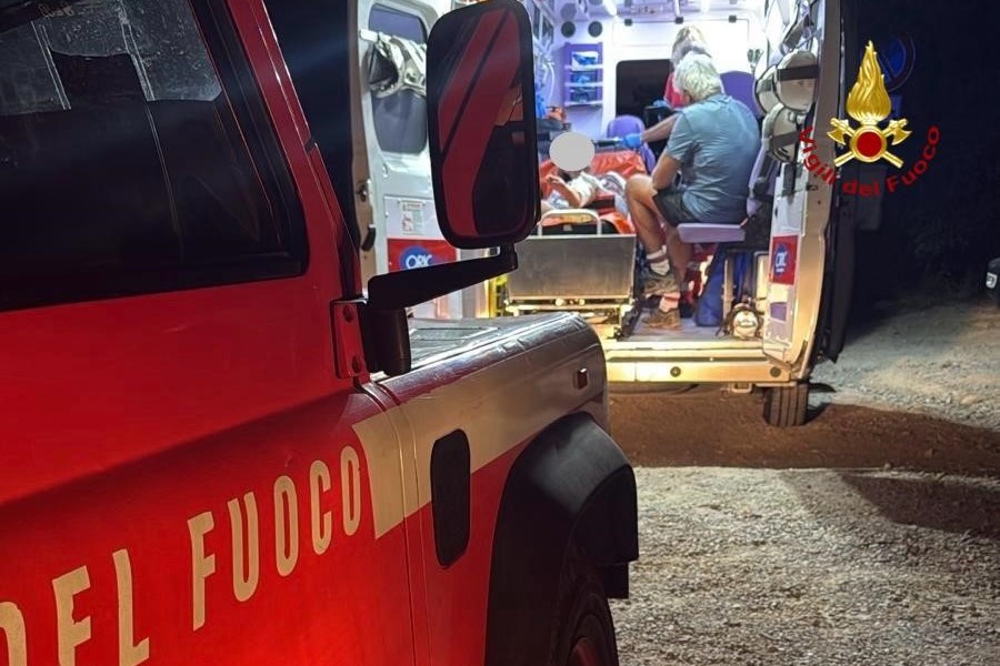 soccorso a persona in zona impervia
