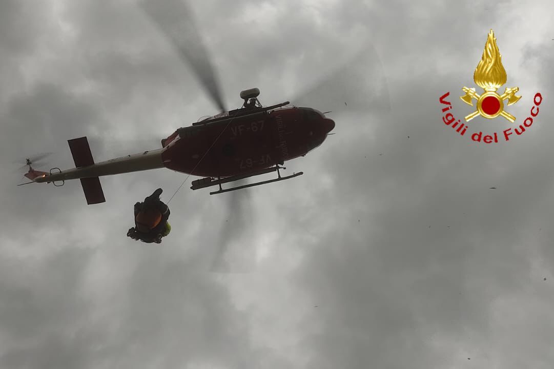 Intervento di Soccorso a Turista sulla Gravina di Matera