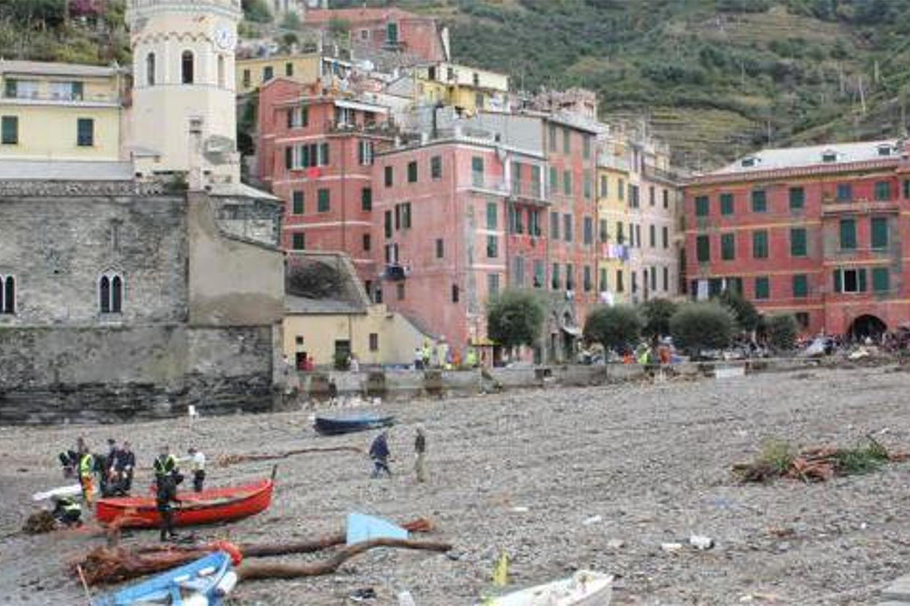 L'alluvione alle CInque Terre del 2011