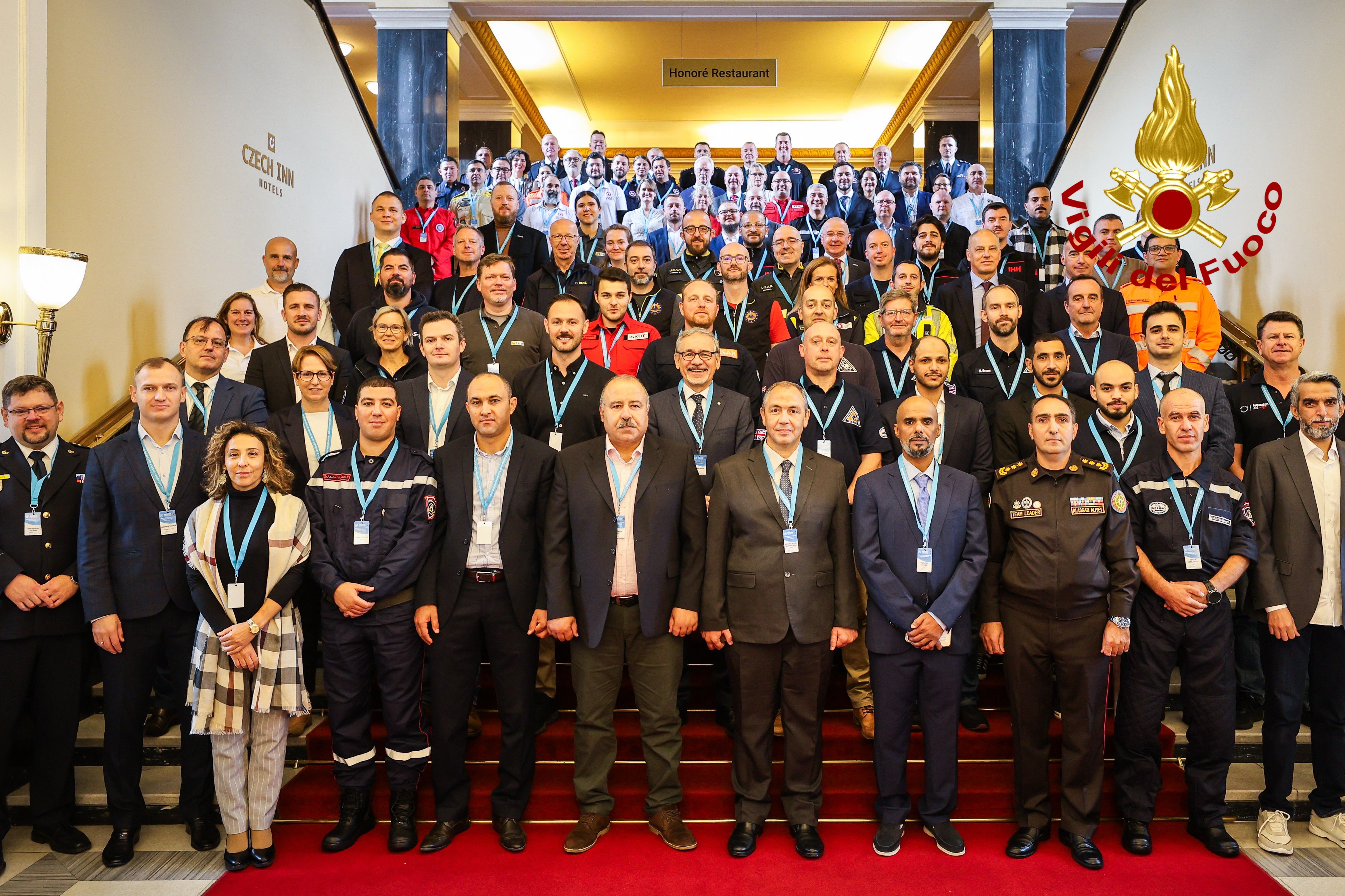 Partecipazione del Corpo Nazionale dei Vigili del Fuoco all’INSARAG AEME Regional Meeting e ai Working Group 2025 – Praga, 4-7 ottobre 2025