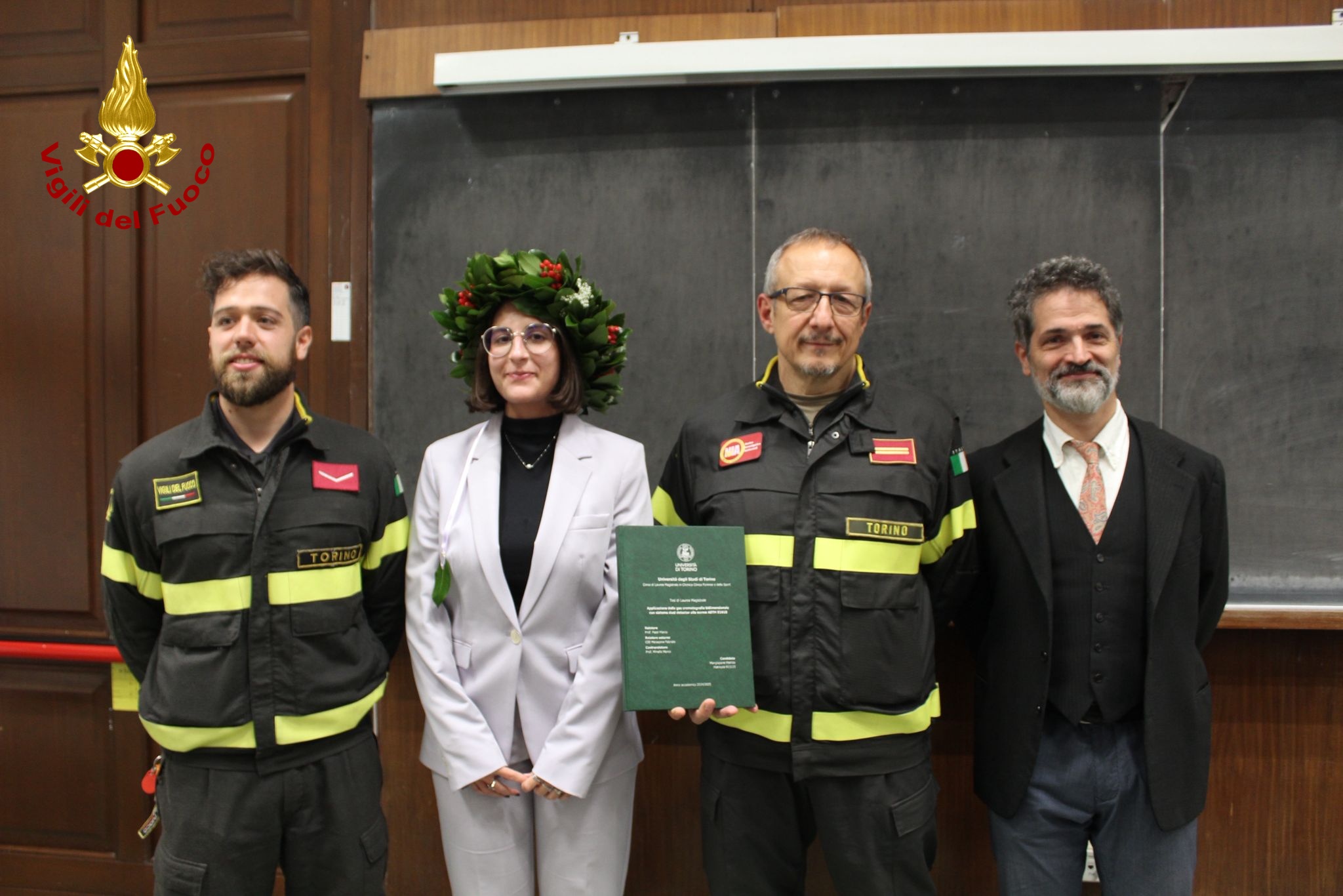 Collaborazione tra Università UniTo e Comando VV.F. di Torino