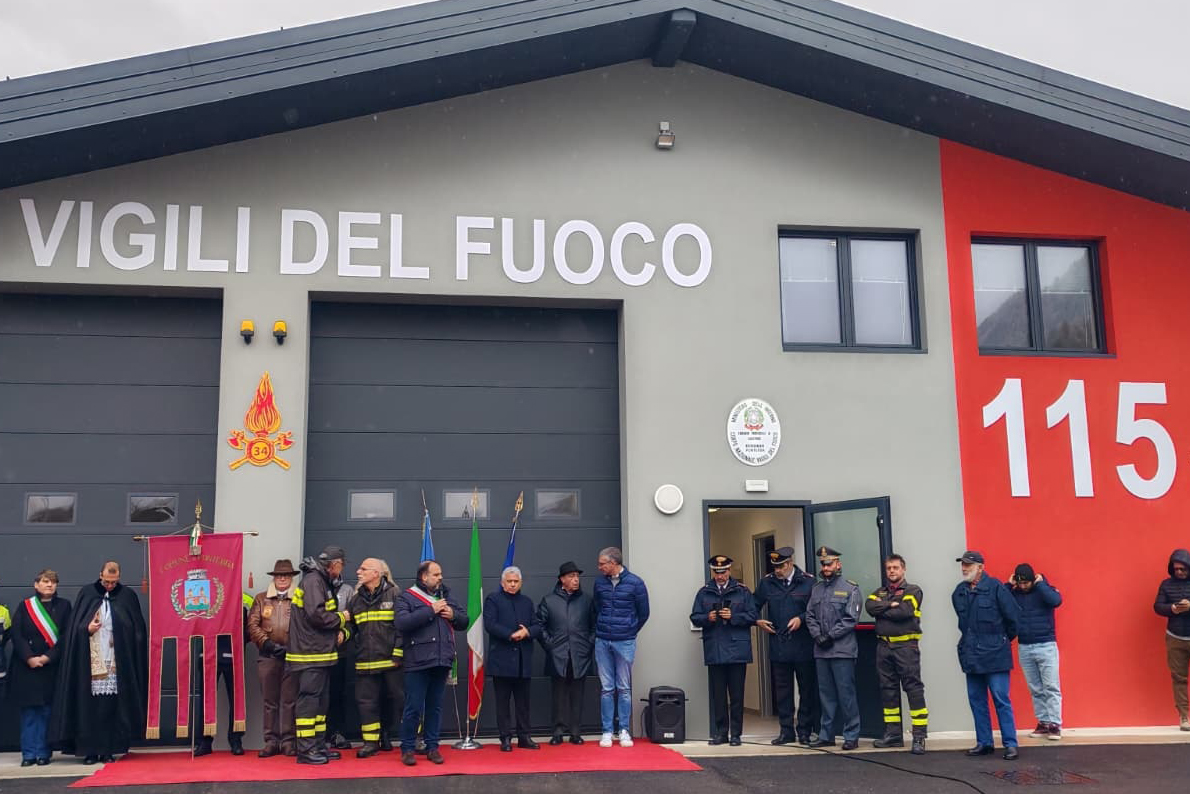 Nuova sede VV.F. volontari Pontebba