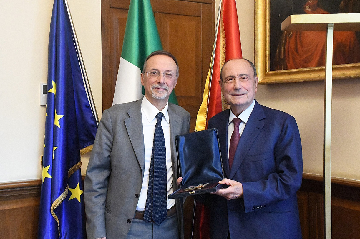 Incontro tra il Direttore Inzerillo e l'on. Schifani