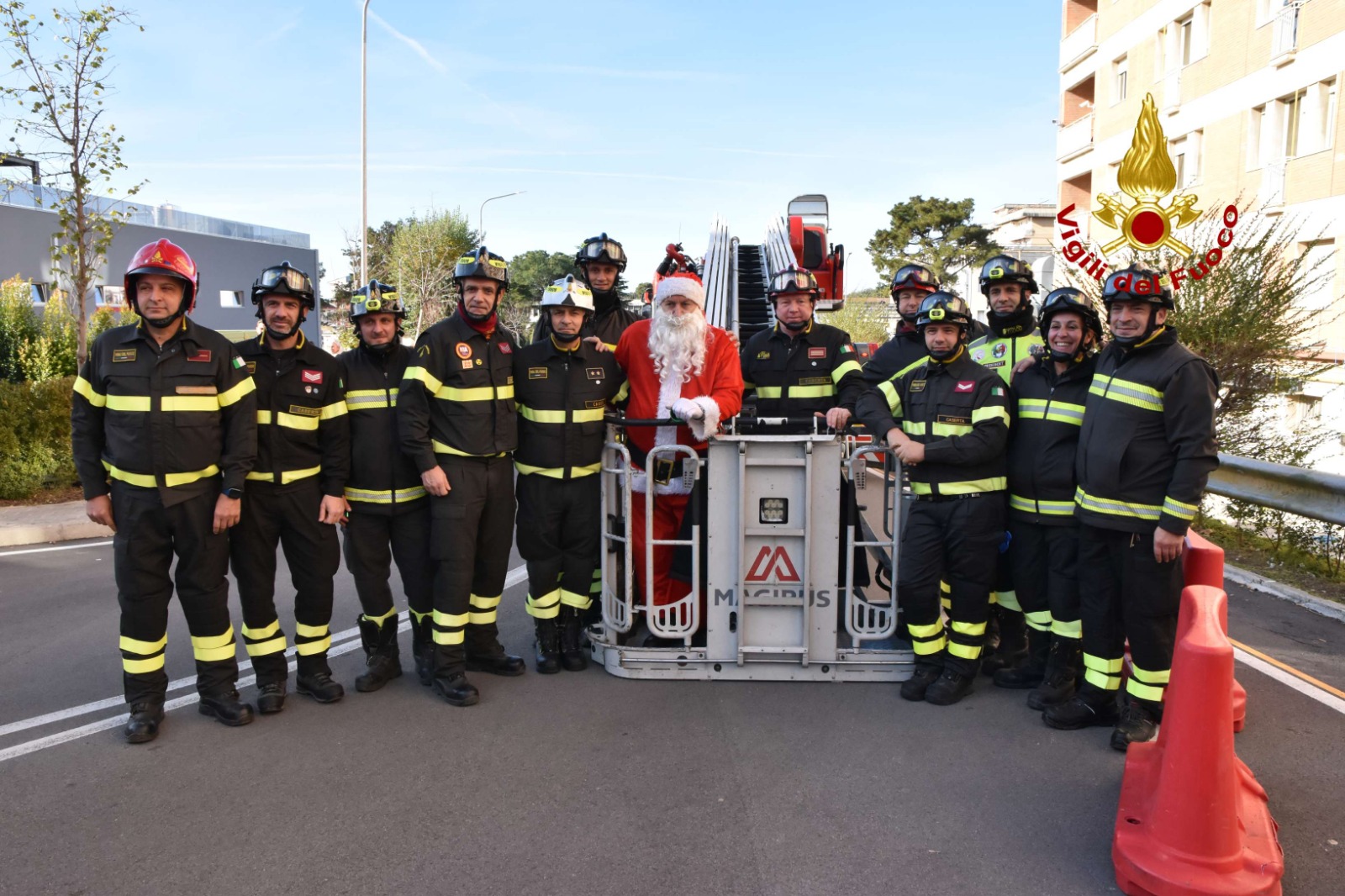 Vigili del Fuoco presso Ospedale Caserta