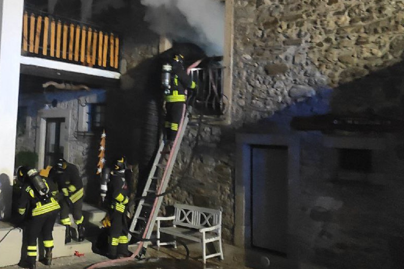Incendio abitazione