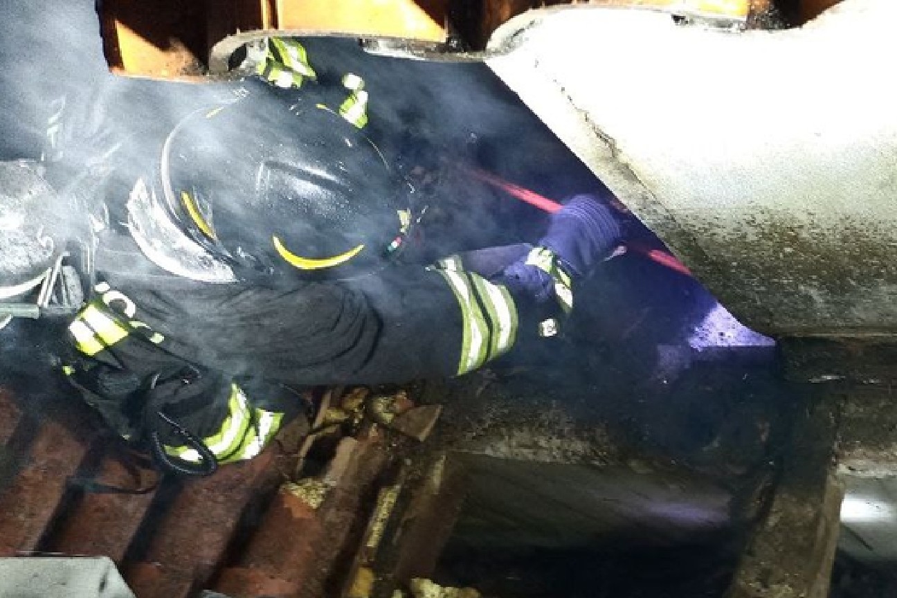 Incendio canna fumaria