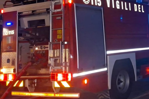 Incendio appartamento