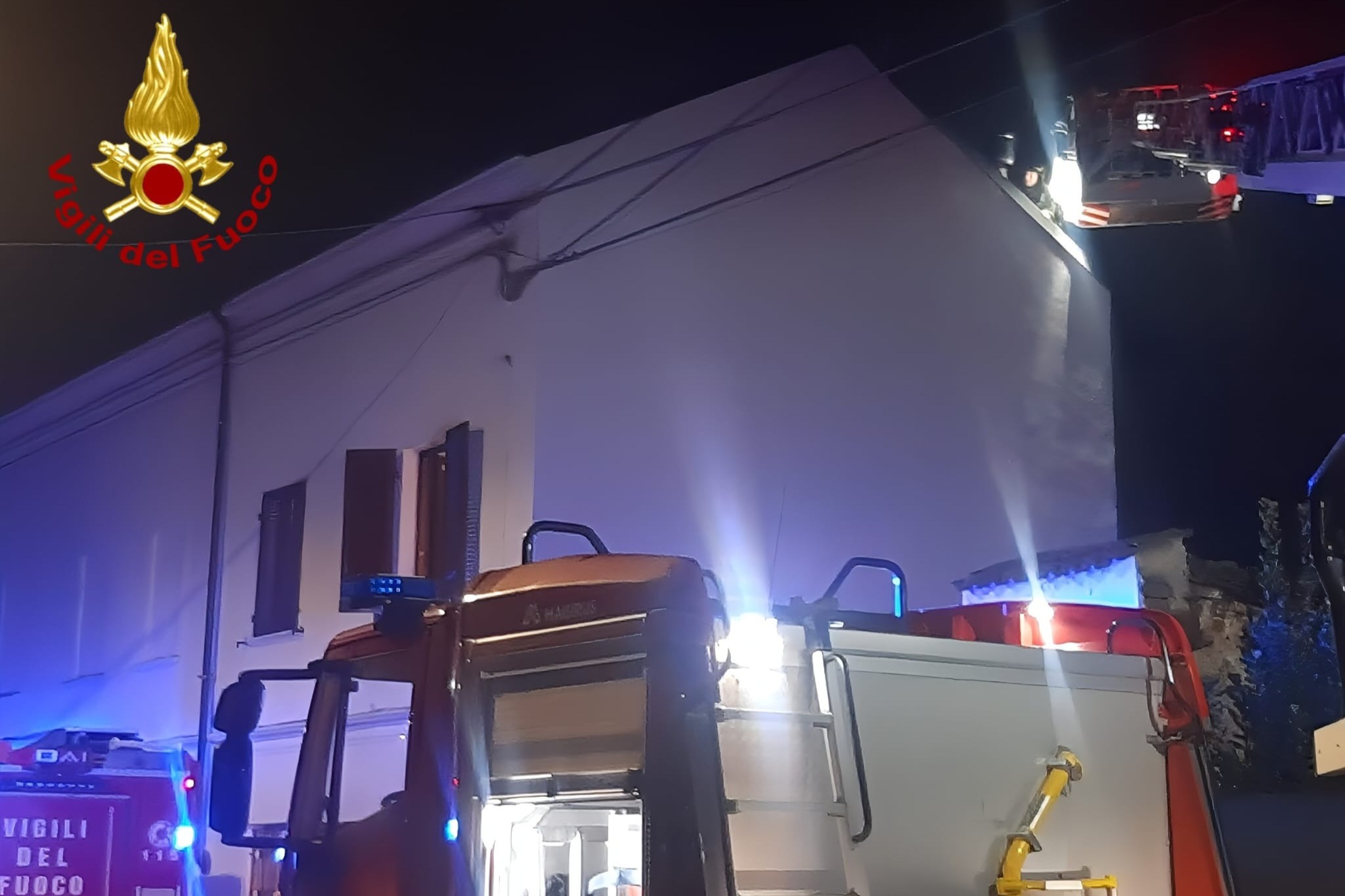 Incendio canna fumaria