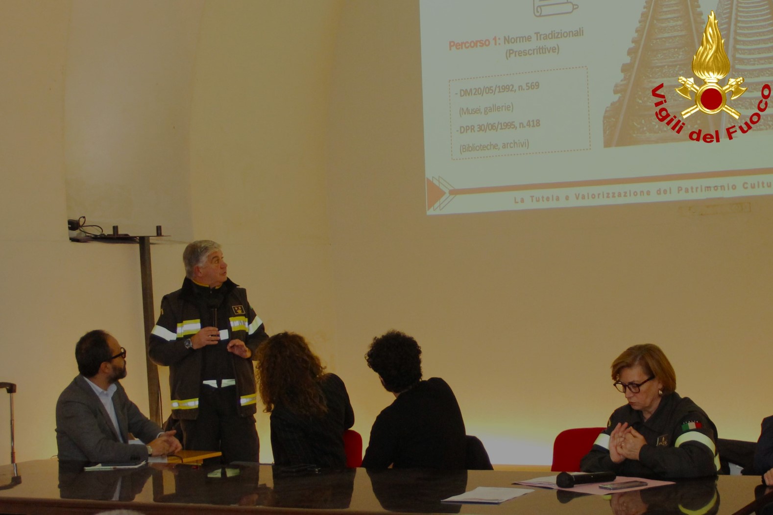 Ing. Rosati relaziona sulle norme di Prevenzione