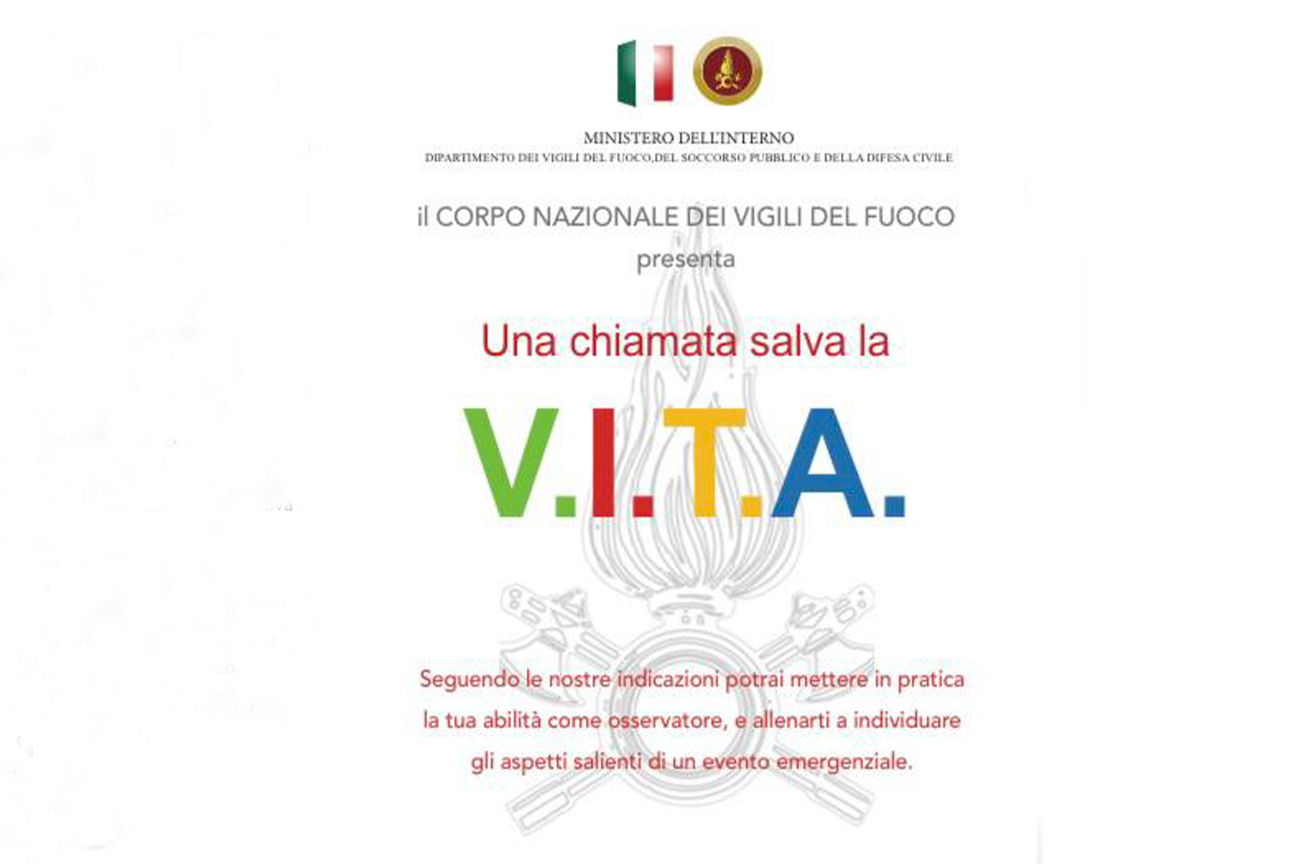 Banner dell'iniziativa una chiamata salva la vita