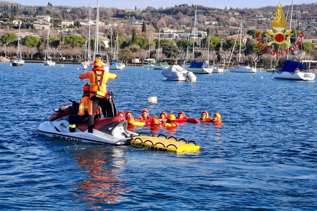 Addestramento soccorritori acquatici