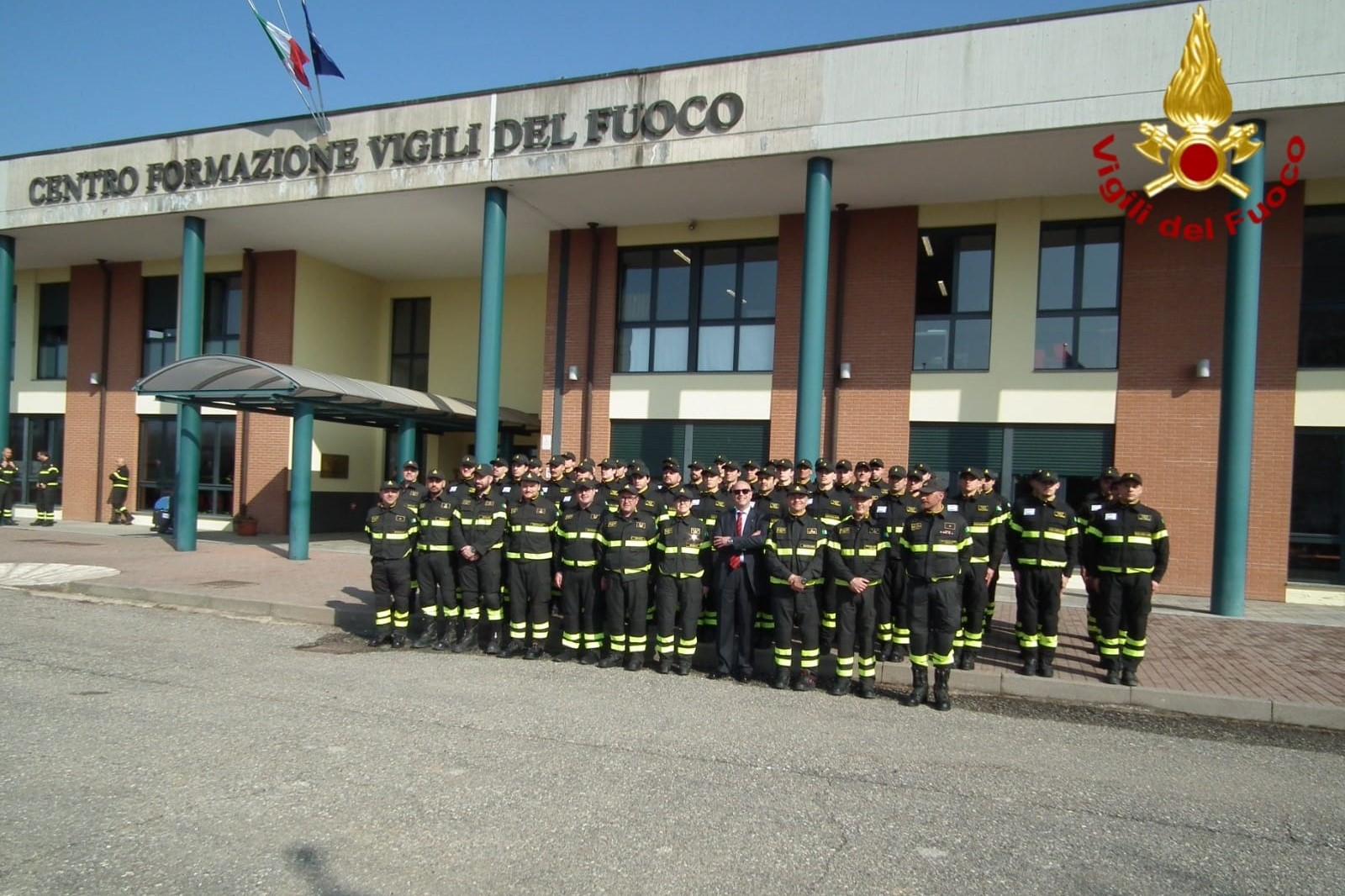Il Prefetto di Bergamo in visita al Centro di Formazione dei Vigili del Fuoco di Dalmine