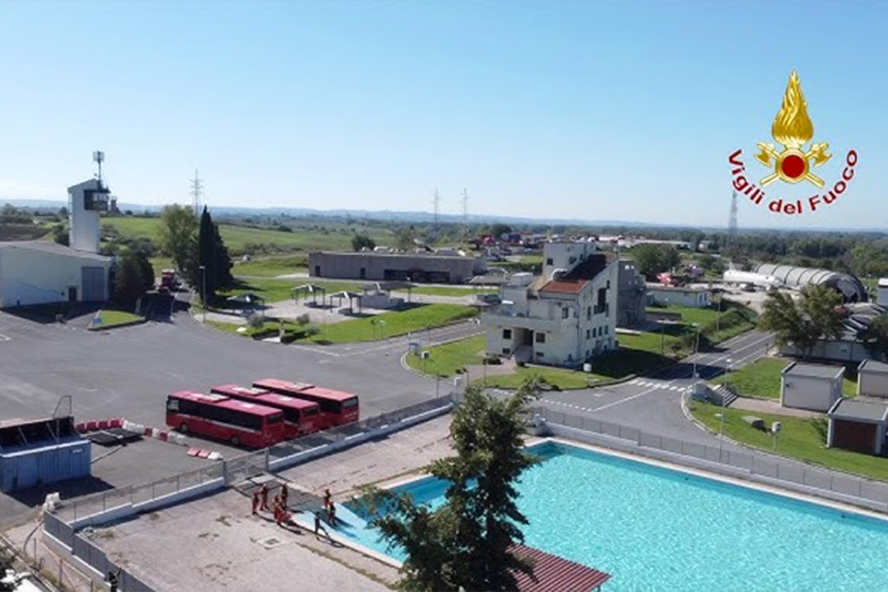 La sede della Scuola di Formazione Operativa di Montelibretti