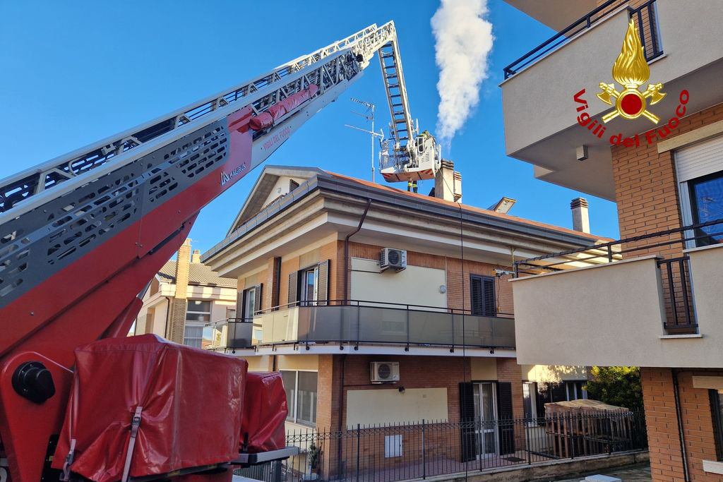 incendio canna fumaria