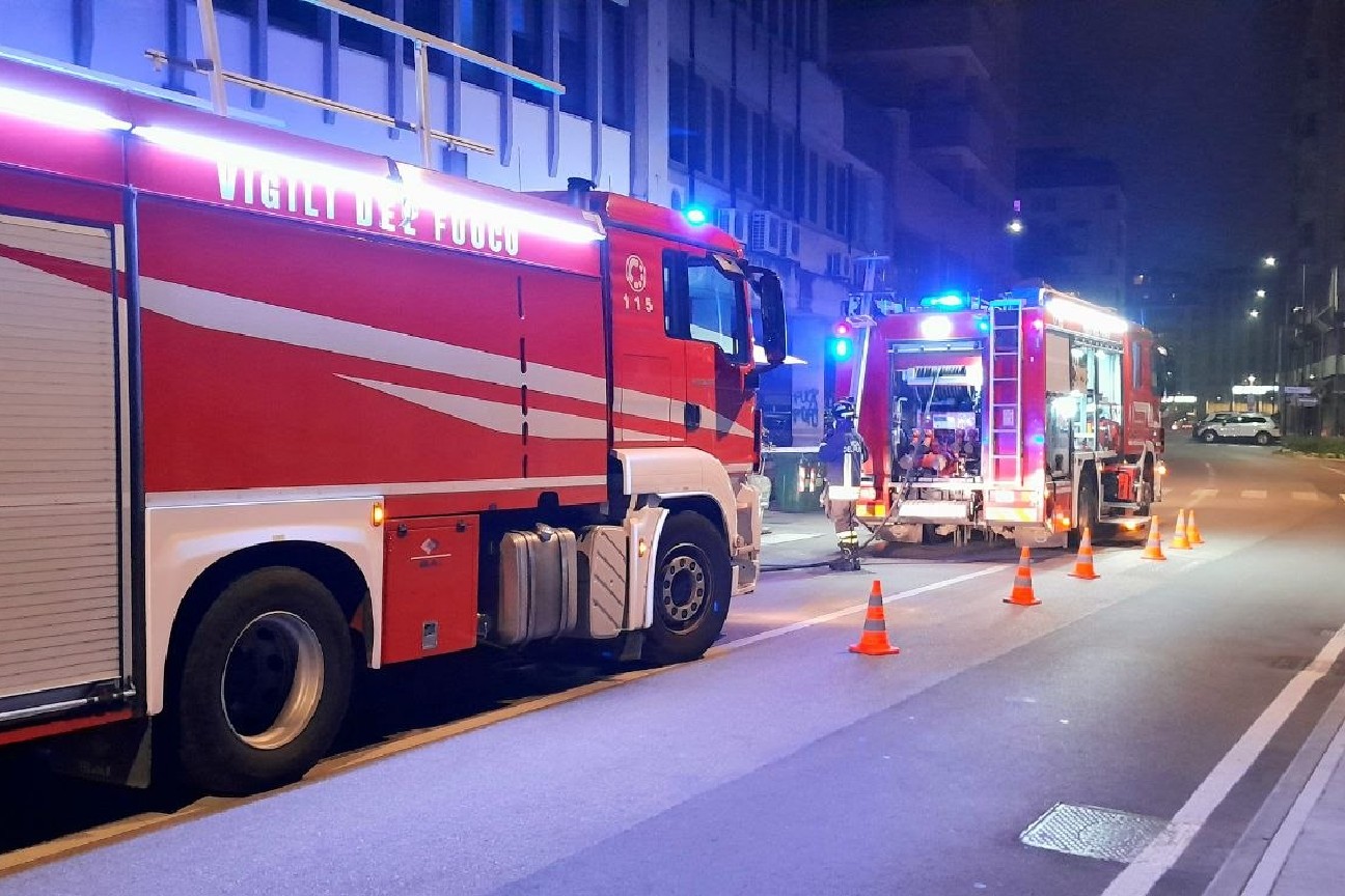 Pordenone, incendio cucina ristorante