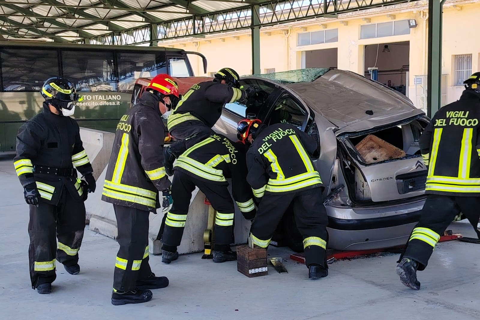 Addestramento incidenti stradali