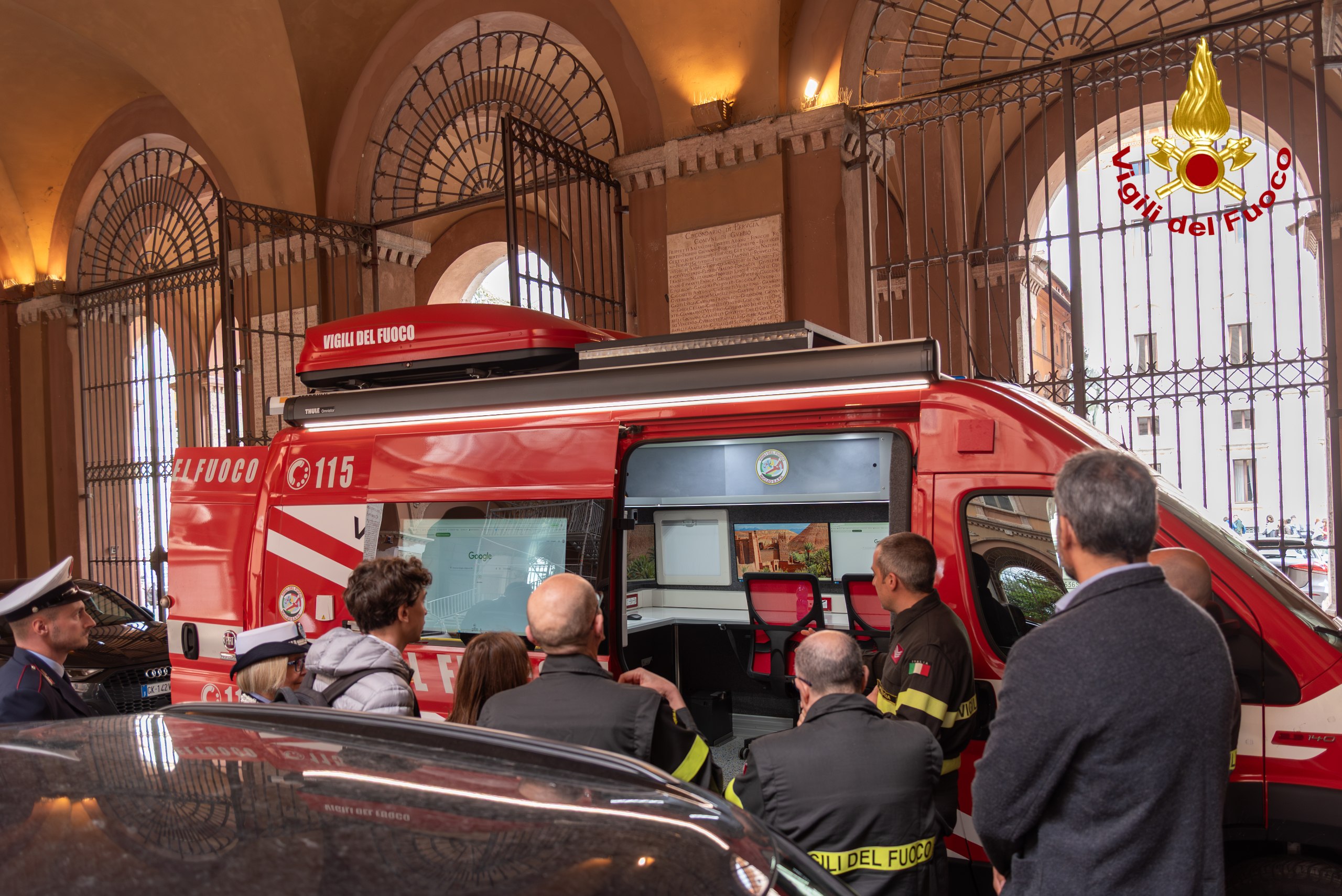 Prefettura di Perugia: dimostrazione operativa dei Vigili del Fuoco sulle tecnologie TAS e SAPR