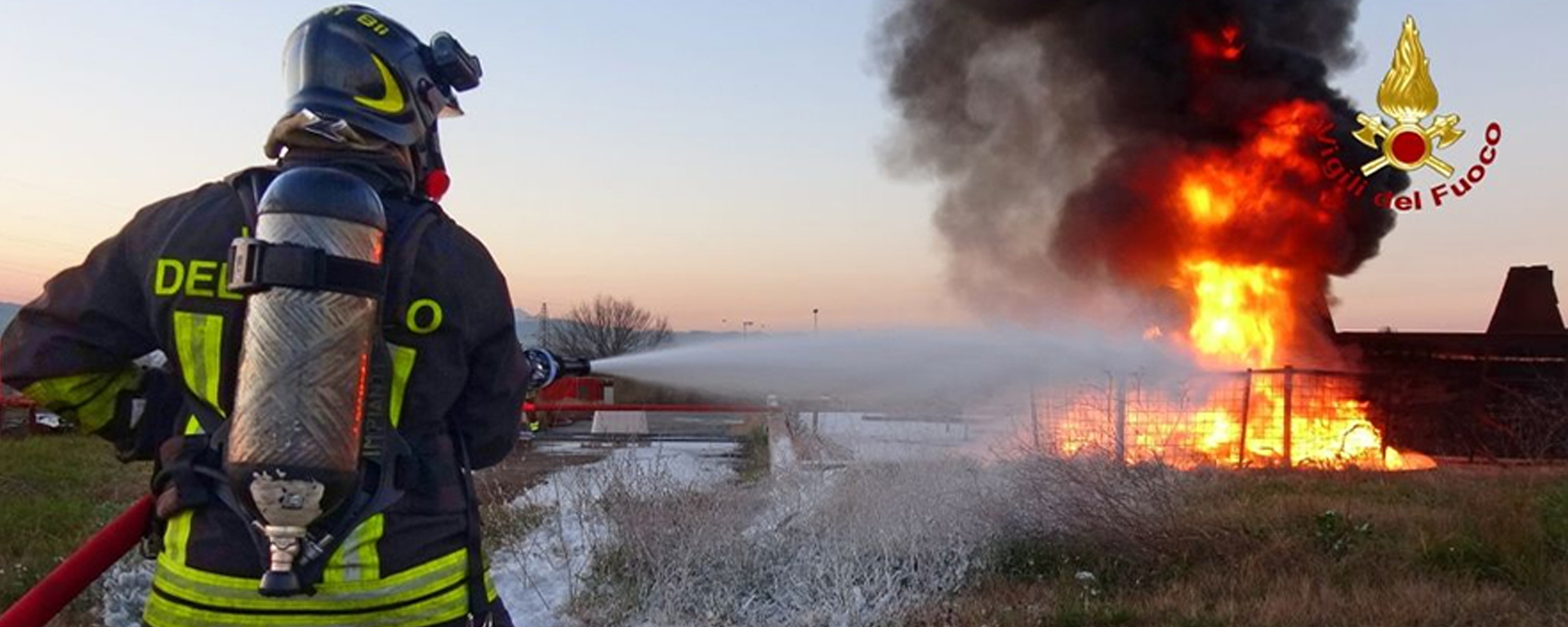 Immagine di repertorio del Corpo Nazionale dei Vigili del fuoco