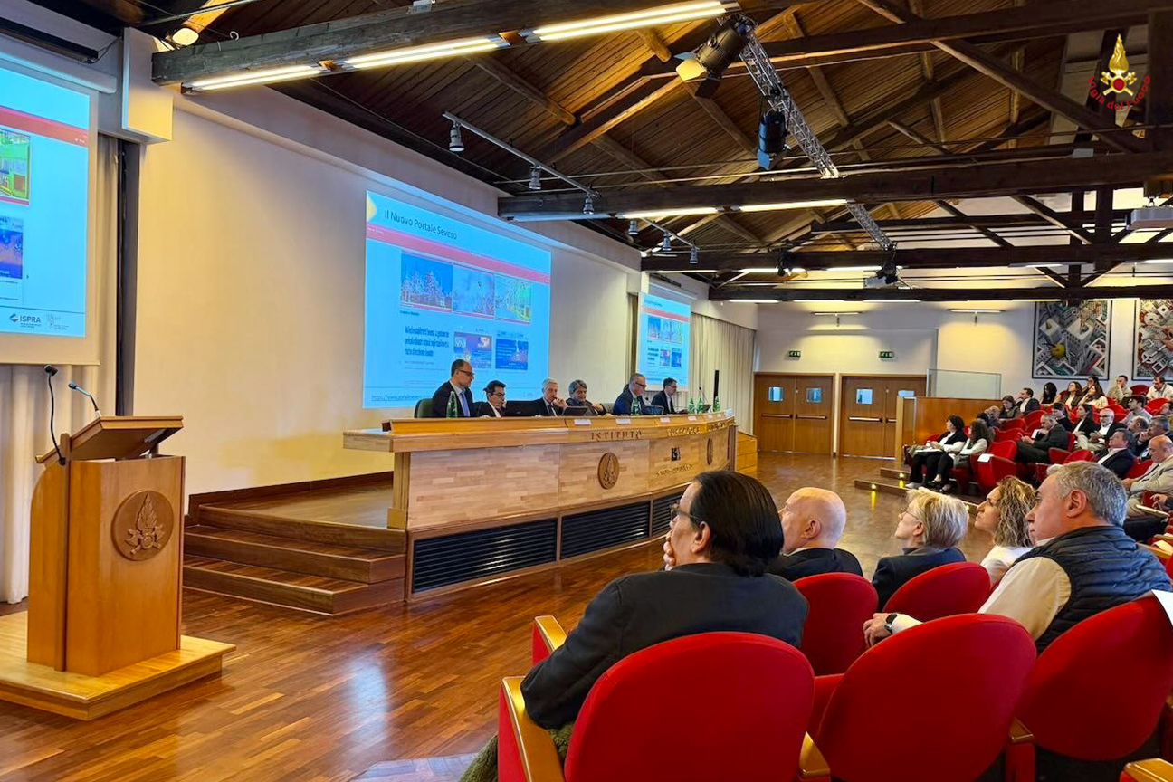 Un momento del convegno nell'aula magna dell'ISA