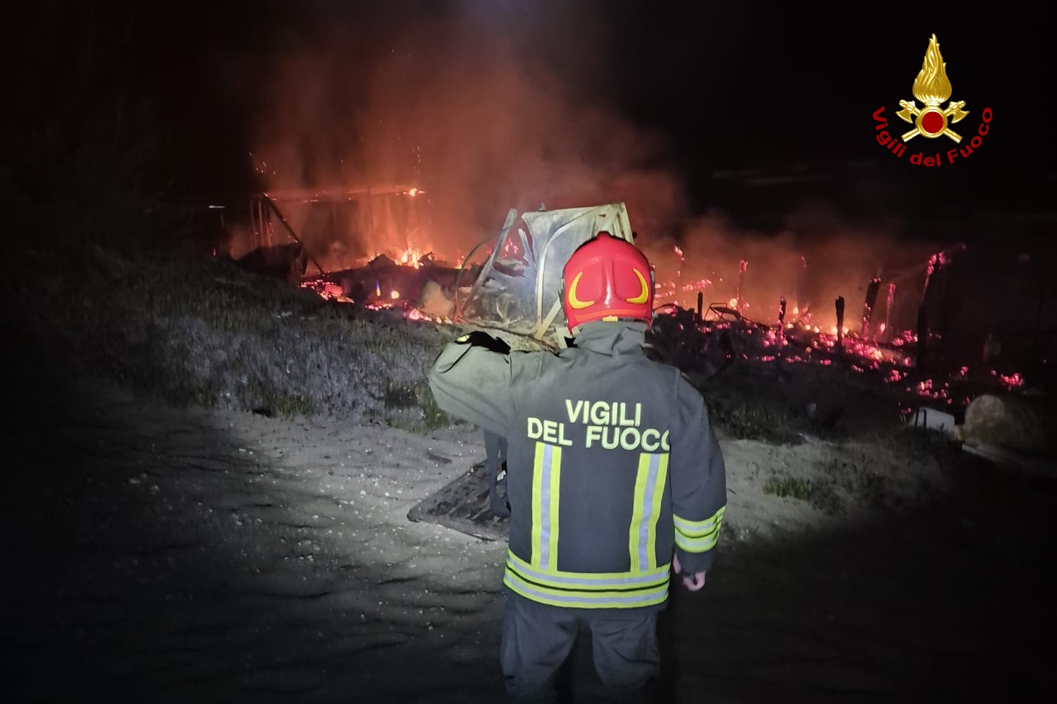 incendio sabaudia