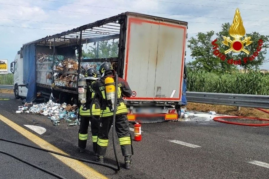 incendio camion