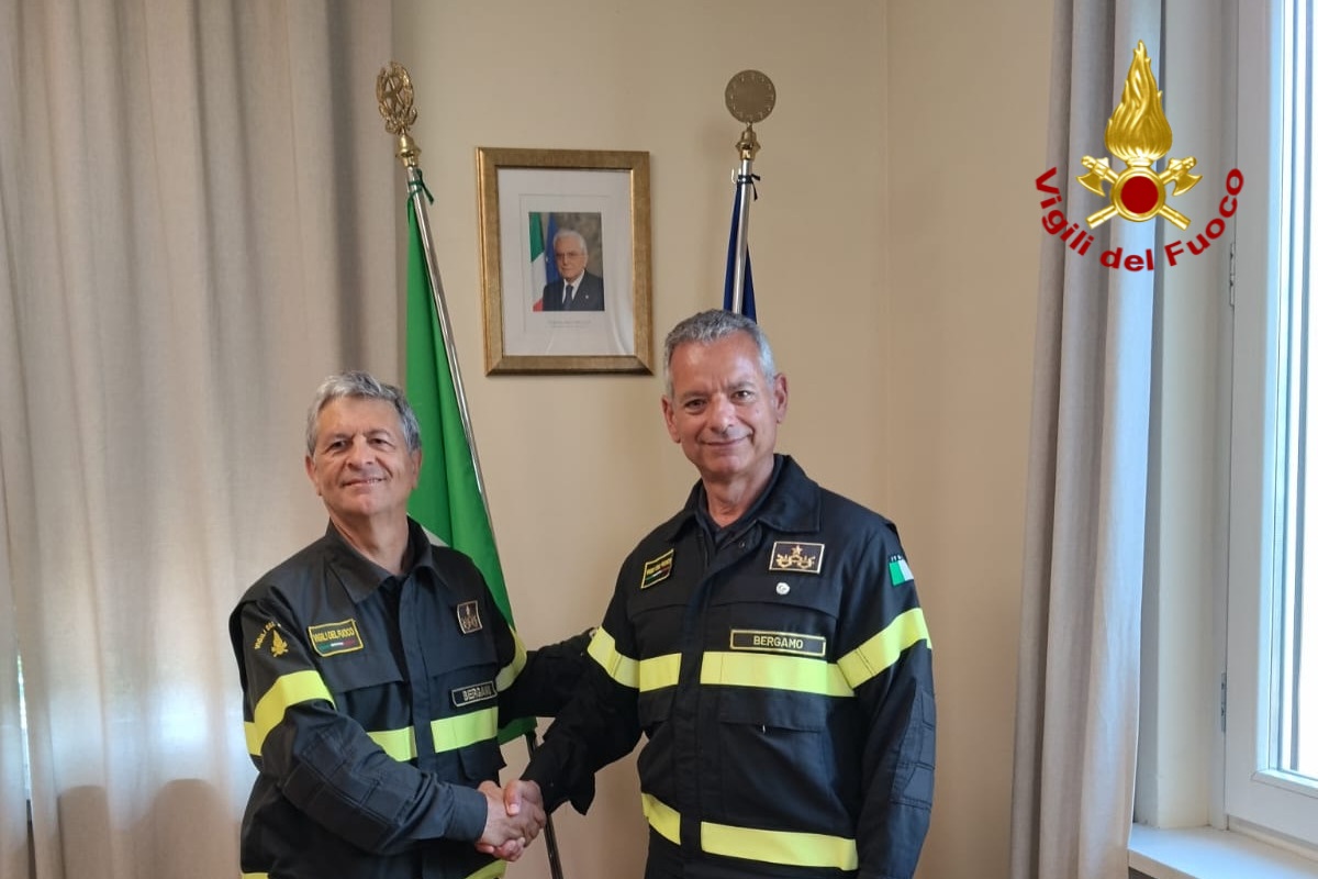 Avvicendamento al Comando dei Vigili del Fuoco