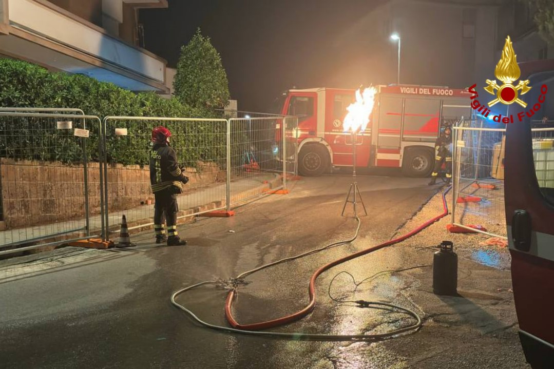Messa in sicurezza bombola GPL