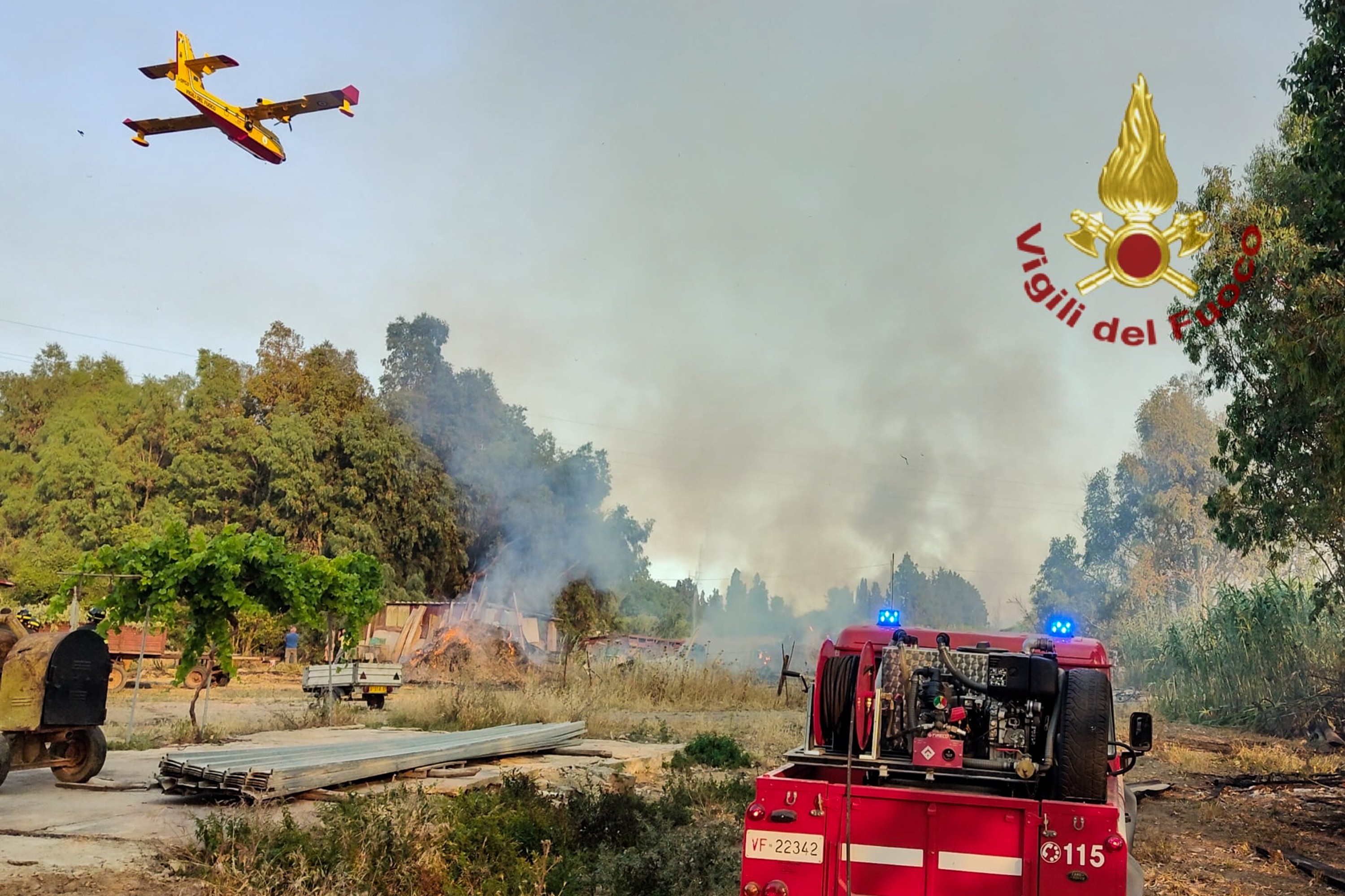 Campagna Antincendi Boschiva 2026-28: al via la convenzione triennale tra Vigili del Fuoco e Regione Sardegna