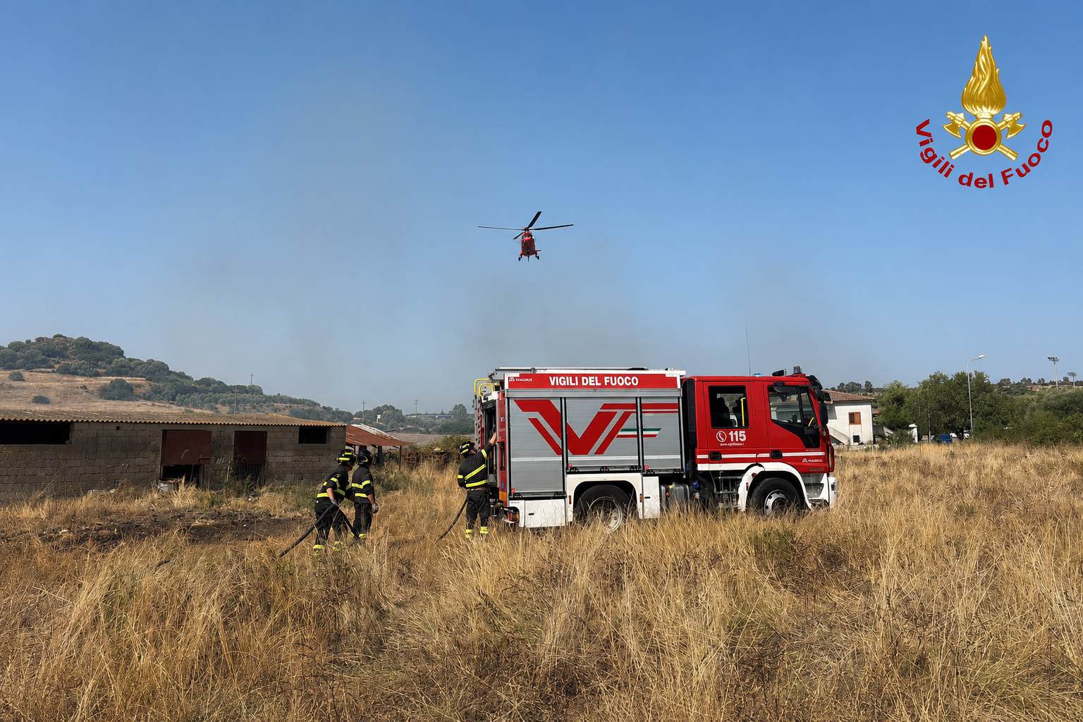 Incendio Ottana