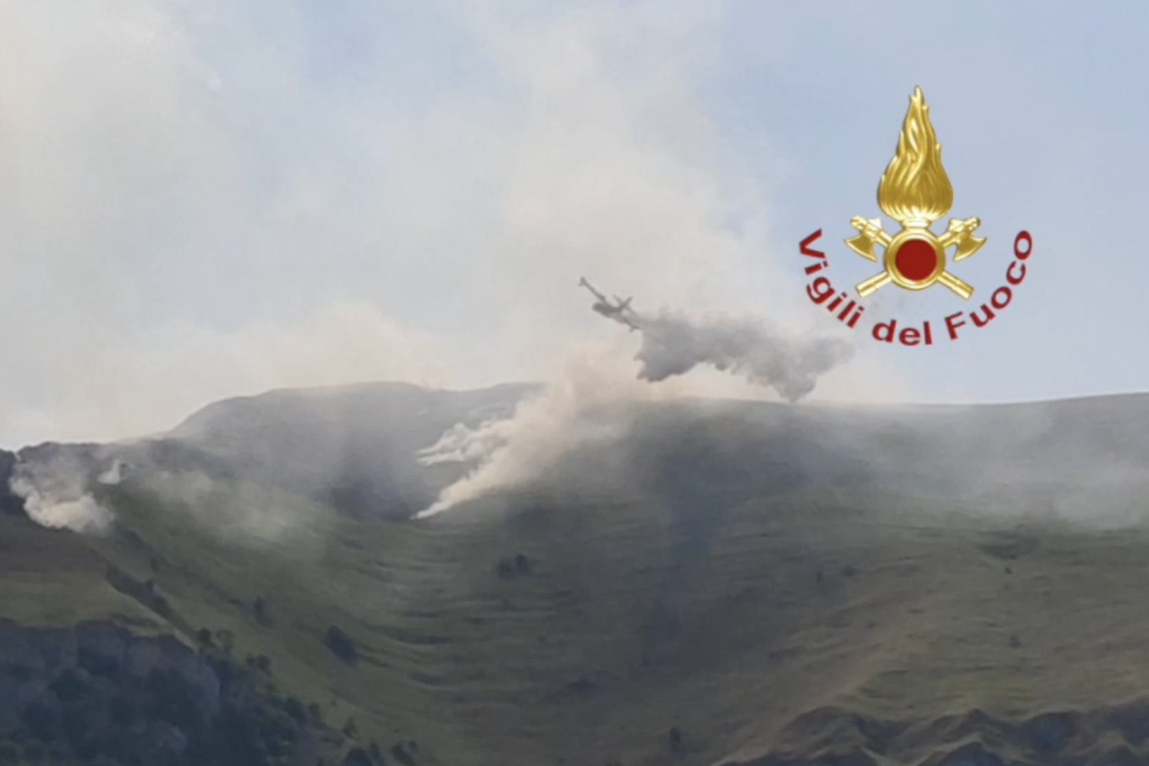 incendio boschivo