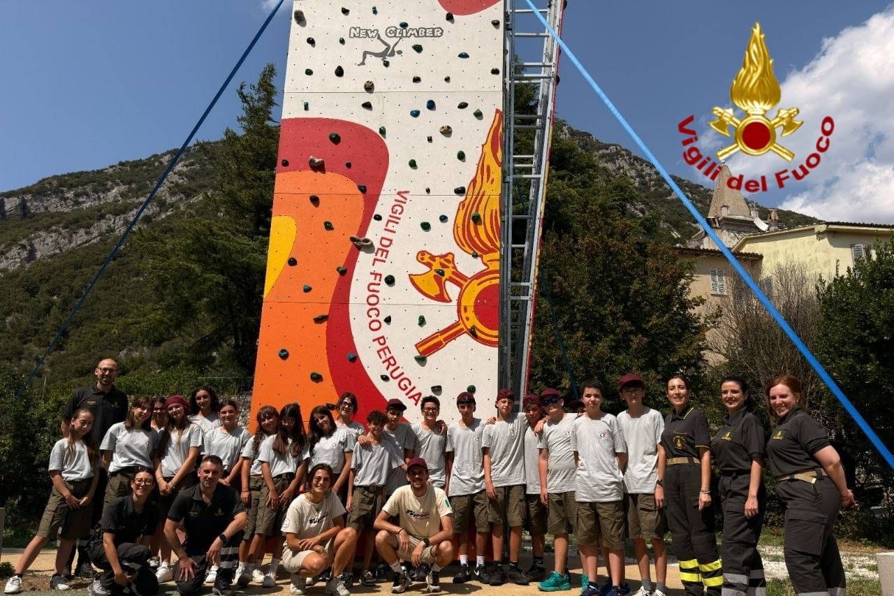 Campo Scuola “Piccoli vigili del fuoco per l’Umbria”