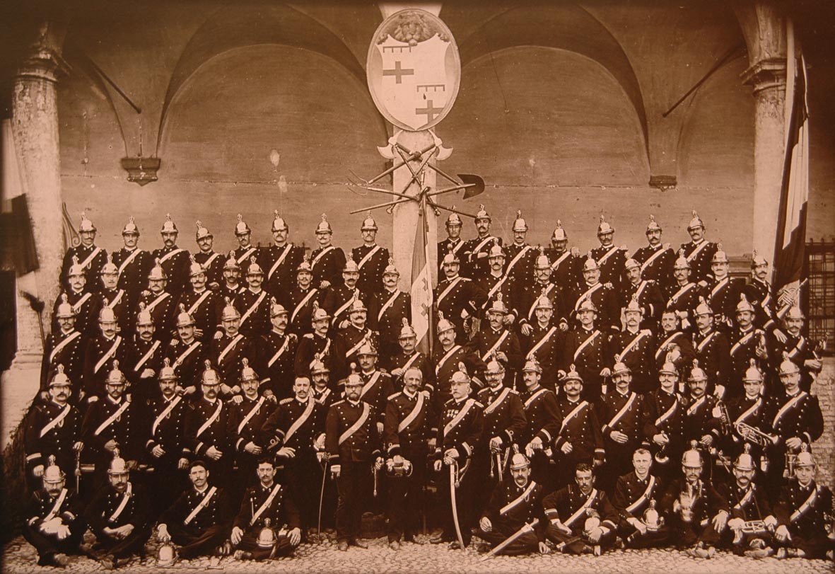 Corpo Pompieri Bologna 1898