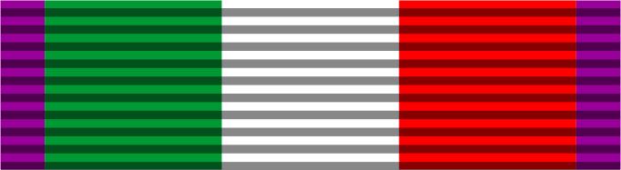 Nastrino onorificenza Benemeriti Cultura e Arte