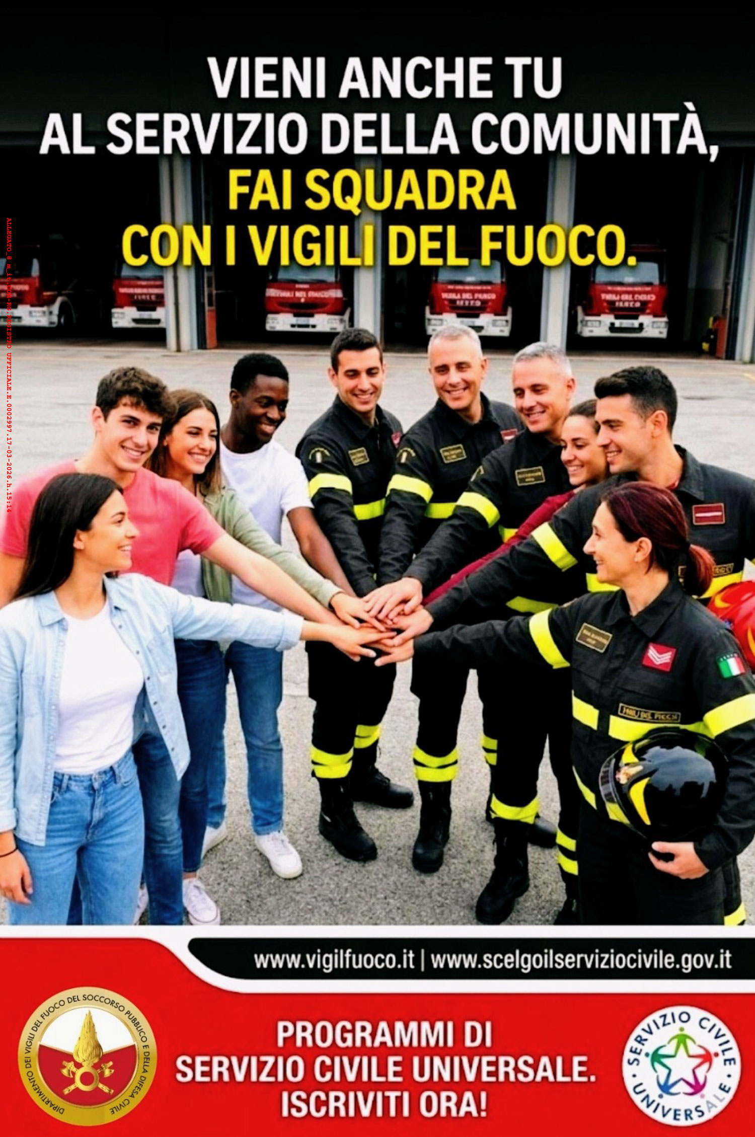 Servizio Civile Universale 2026 – COMUNICATO STAMPA