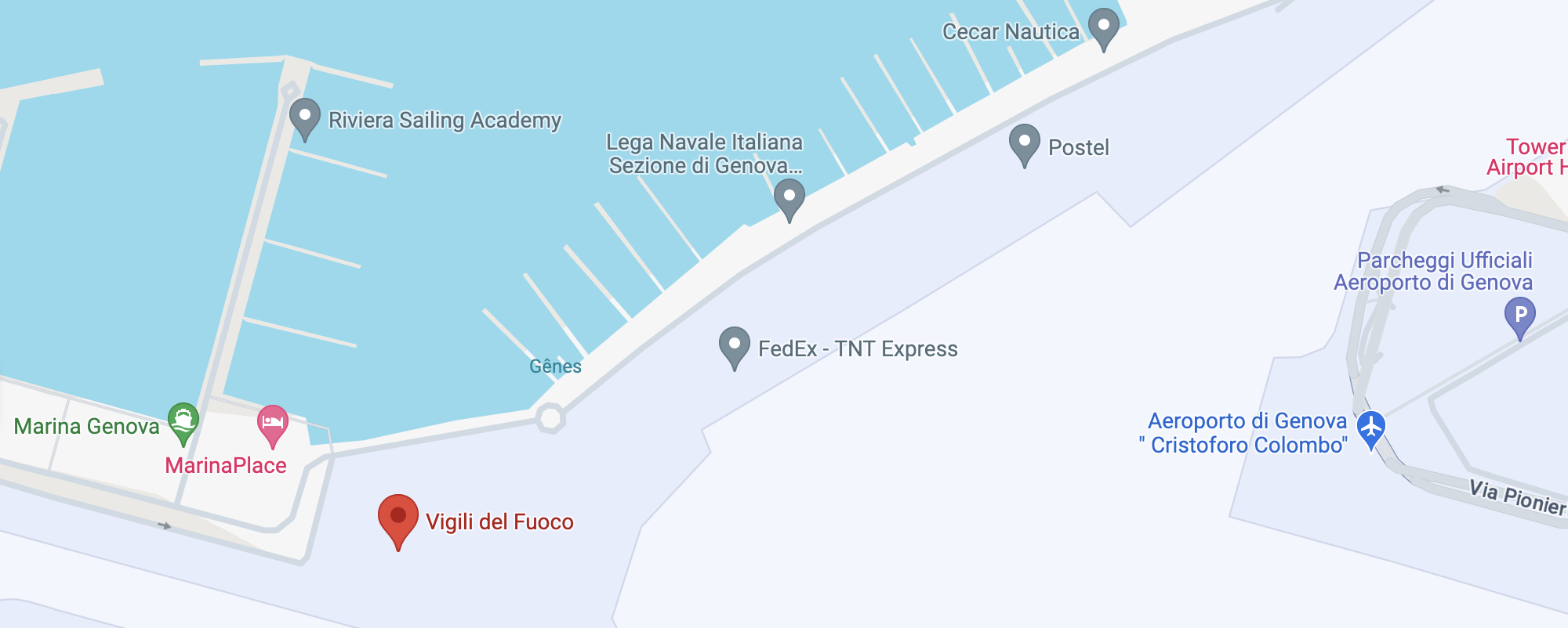 Reparto volo Liguria