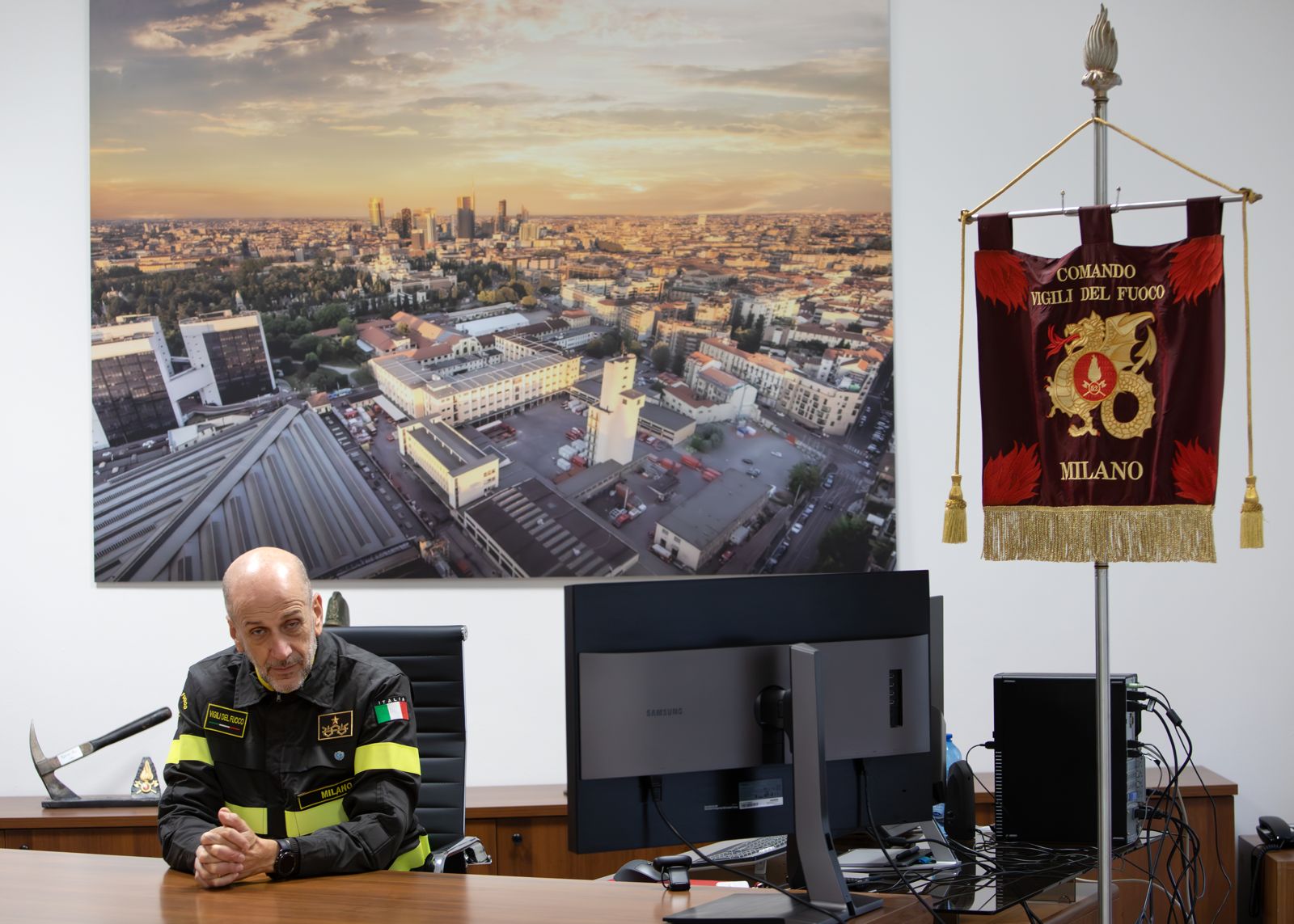 Ing. Calogero Turturici. Attuale Comandante di Milano
