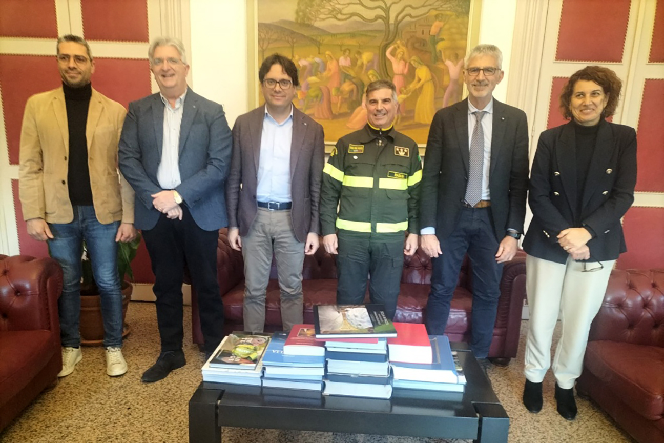 Visita al Sindaco di Ragusa, Peppe Cassì