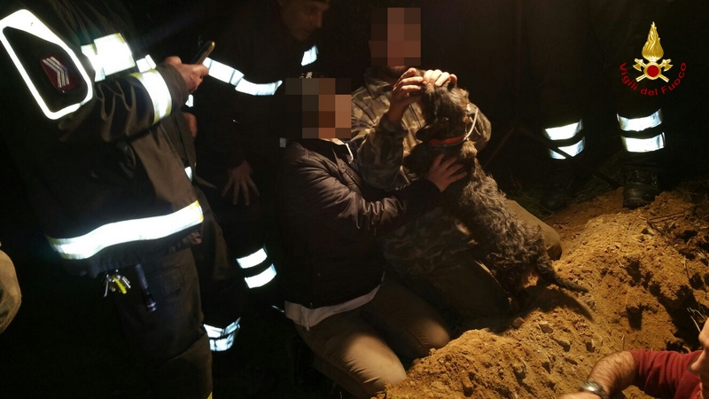 Una fase del salvataggio