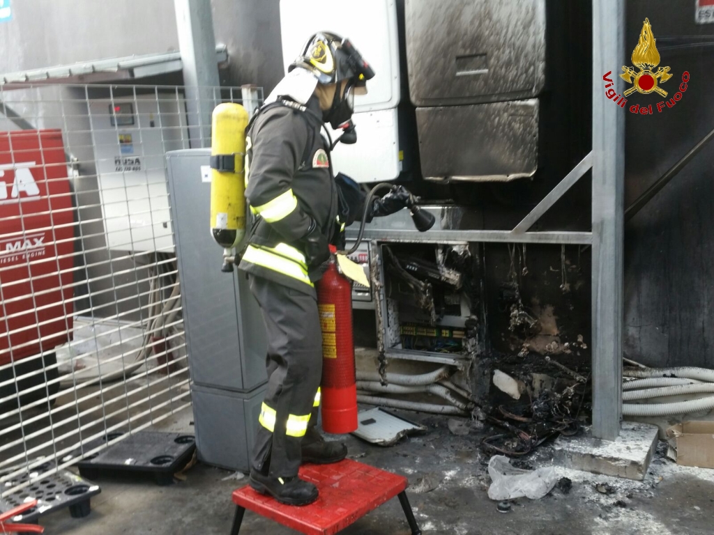 Un momento dell'intervento