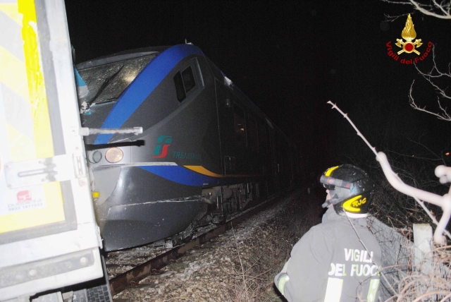 Un'immagine dell'incidente