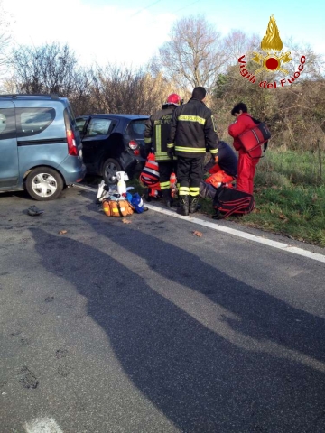 Una fase dei soccorsi