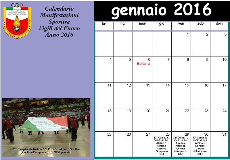 foto calendario