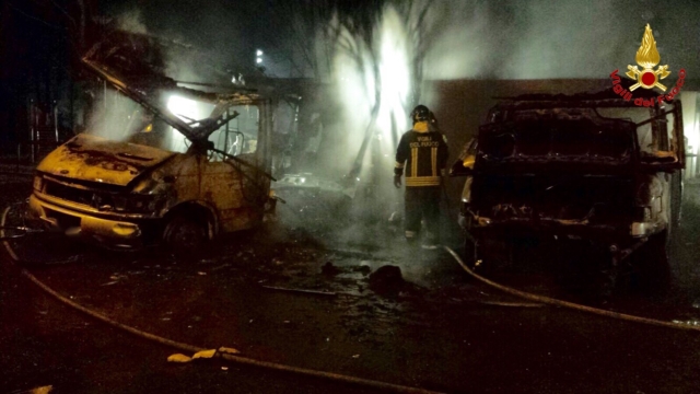 Un'immagine dell'intervento