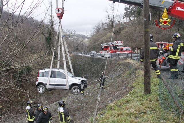 Genova, incidente stradale sulla SS 35