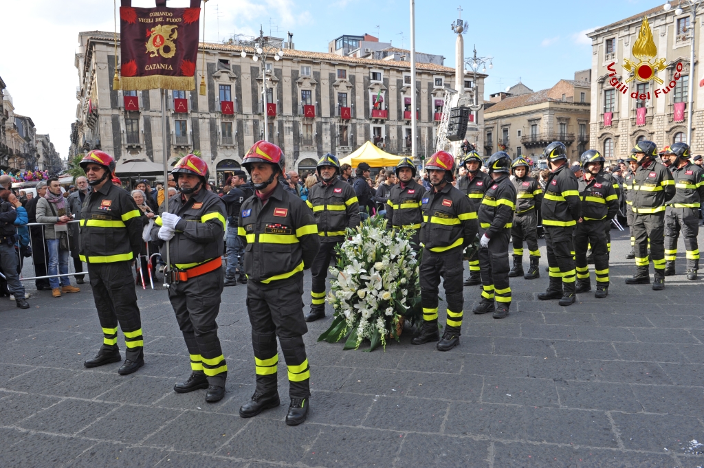 L'inizio della cerimonia