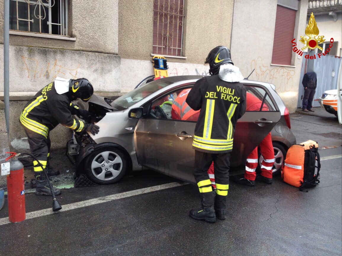 Un'immagine dell'intervento