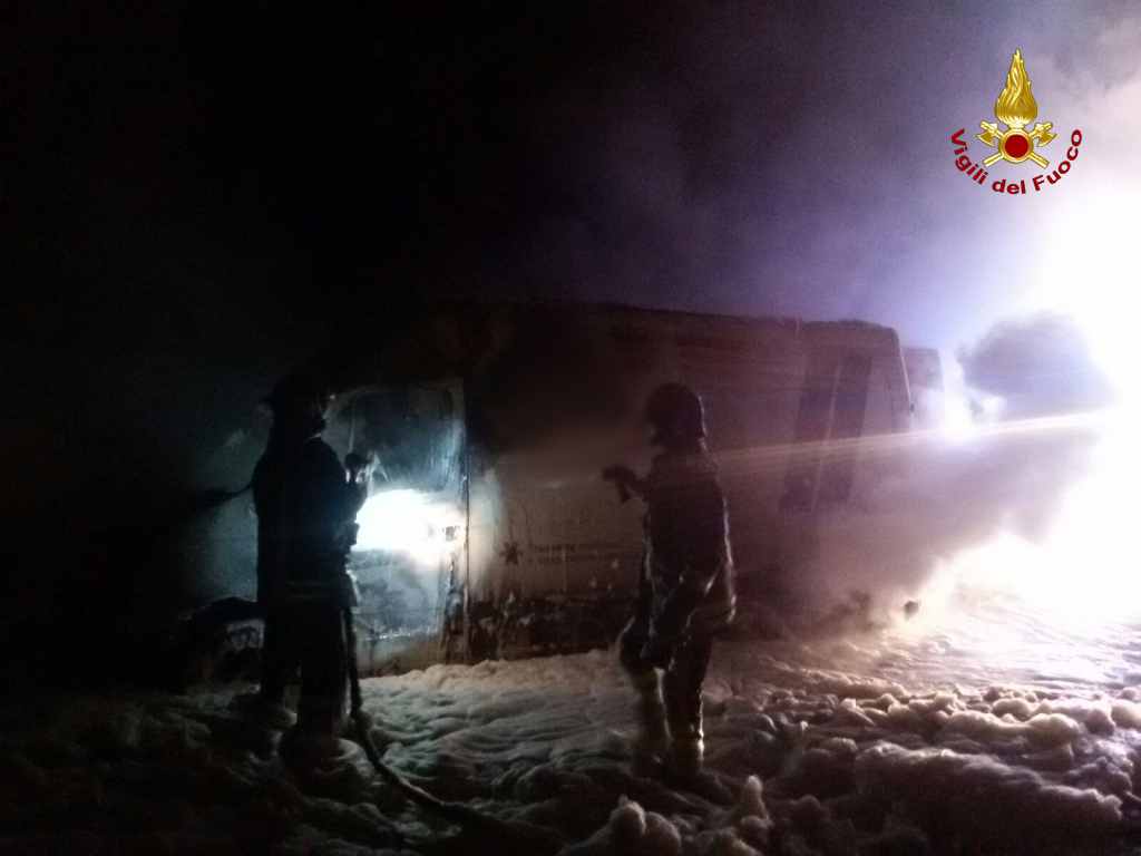 Un'immagine dell'intervento