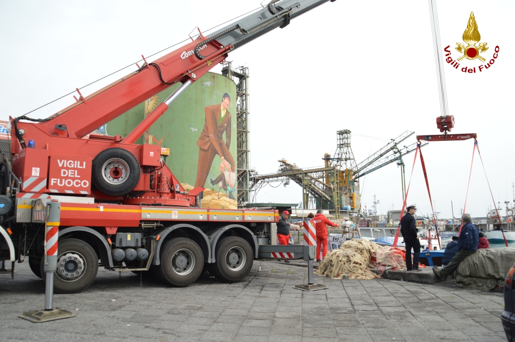 Una fase del recupero