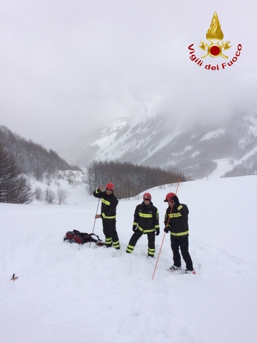 Una fase dell'esercitazione