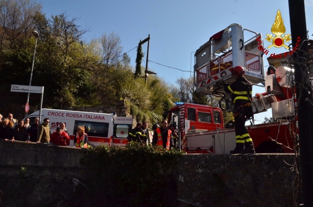 Imperia, fasi del soccorso